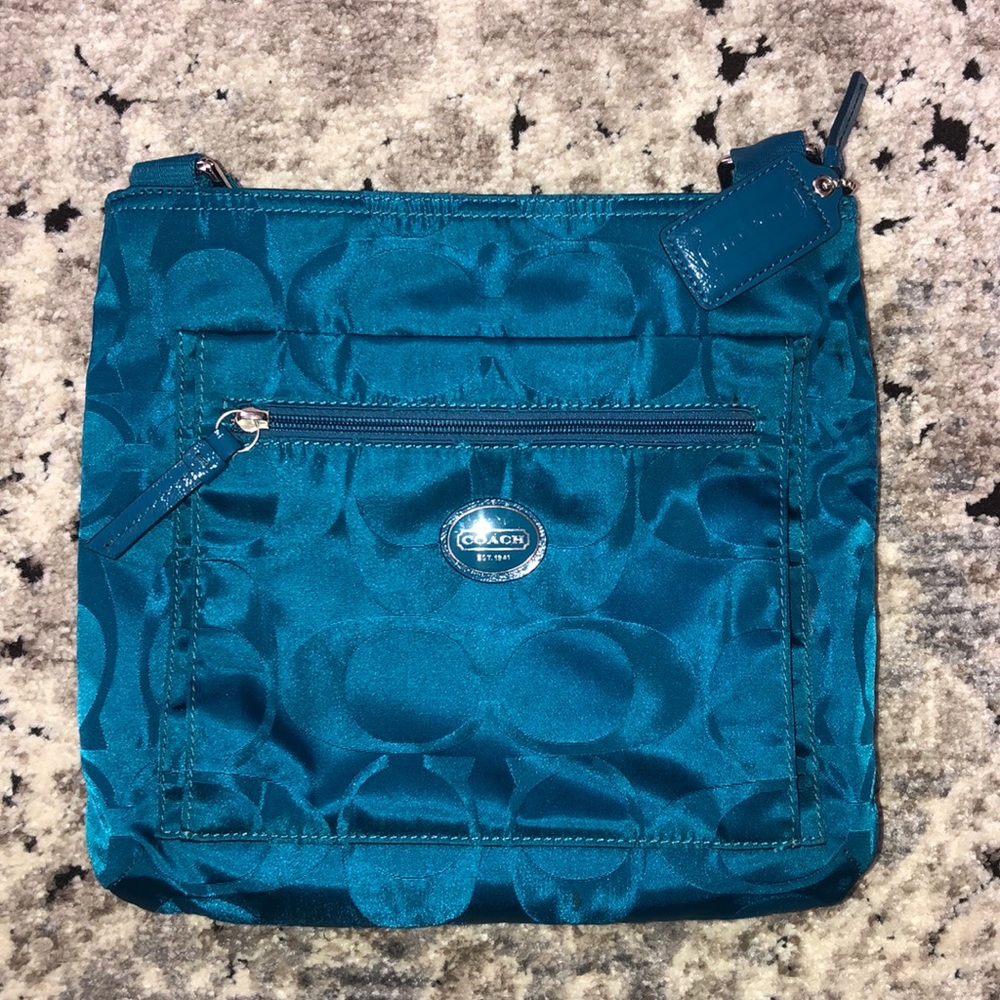 Coach Gateway Signature Nylon File Bag